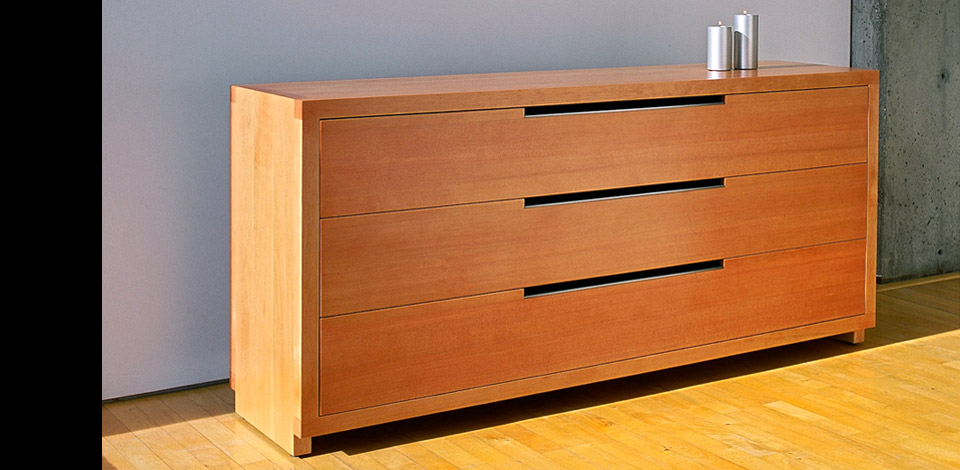 <p>Chest</p><p>2004</p><p>Designed as a companion to the Social Bed, Chest is made with solid vertical-grain Douglas fir, with Douglas fir veneer ply drawers. The drawer pulls are trimmed with cold-rolled steel bars for durability.</p><p>Height 31'' Width 58'' Depth 19''</p>